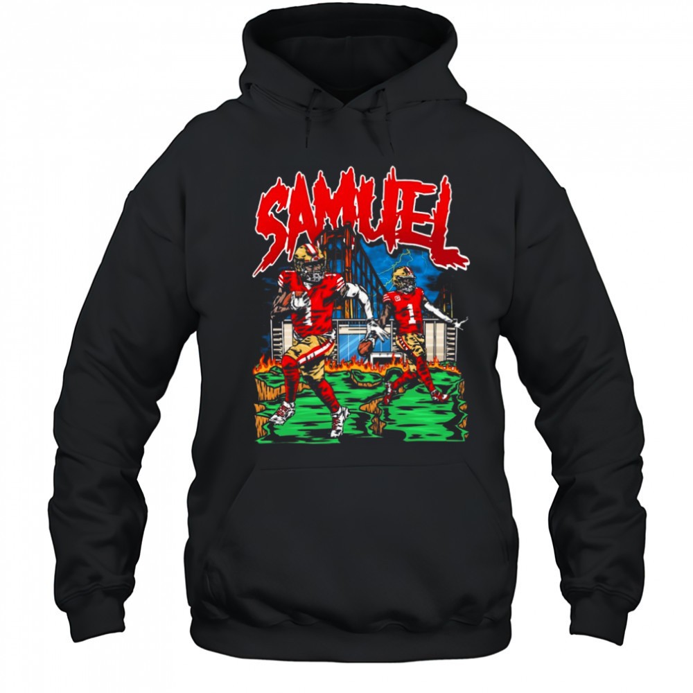 Deebo Samuel Sr. San Francisco 49ers NFL Planet Euphoria Art 2025 t-shirt