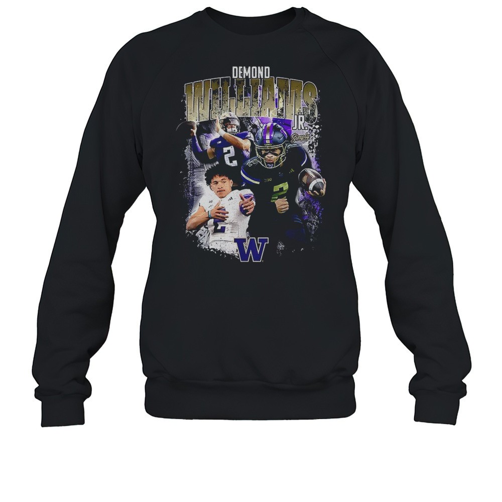 Demond Williams Jr. Washington Huskies Football Star Shirt