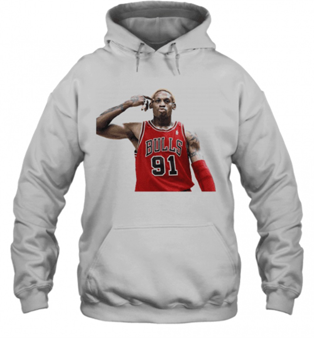 Dennis Rodman Bulls 91 T-Shirt