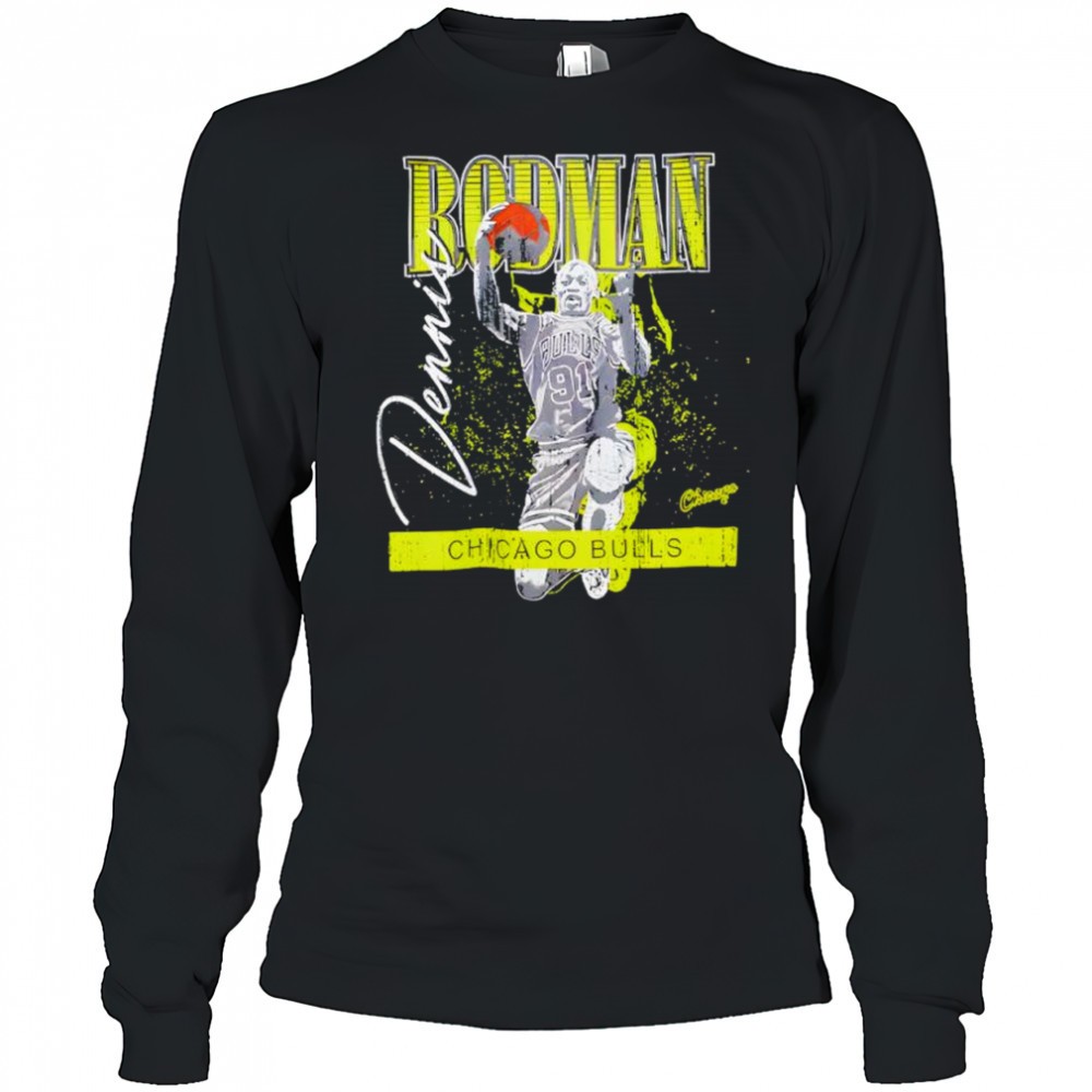 dennis-rodman-chicago-bulls-mitchell-ness-neon-pop-signature-shirt-l569vu3b Dennis Rodman Chicago Bulls Mitchell & Ness Neon Pop signature shirt