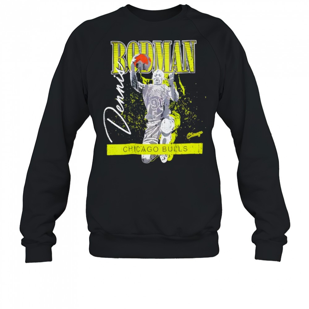 dennis-rodman-chicago-bulls-mitchell-ness-neon-pop-signature-shirt-l569vu3b Dennis Rodman Chicago Bulls Mitchell & Ness Neon Pop signature shirt