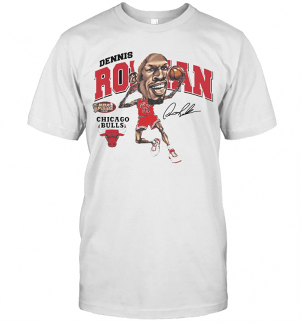 dennis-rodman-chicago-bulls-signature-t-shirt-cid5964d Dennis Rodman Chicago Bulls Signature T-Shirt