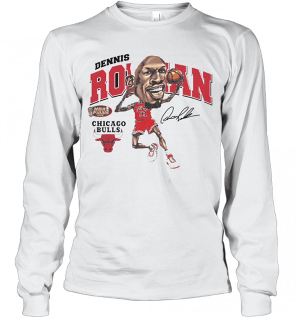 dennis-rodman-chicago-bulls-signature-t-shirt-cid5964d Dennis Rodman Chicago Bulls Signature T-Shirt