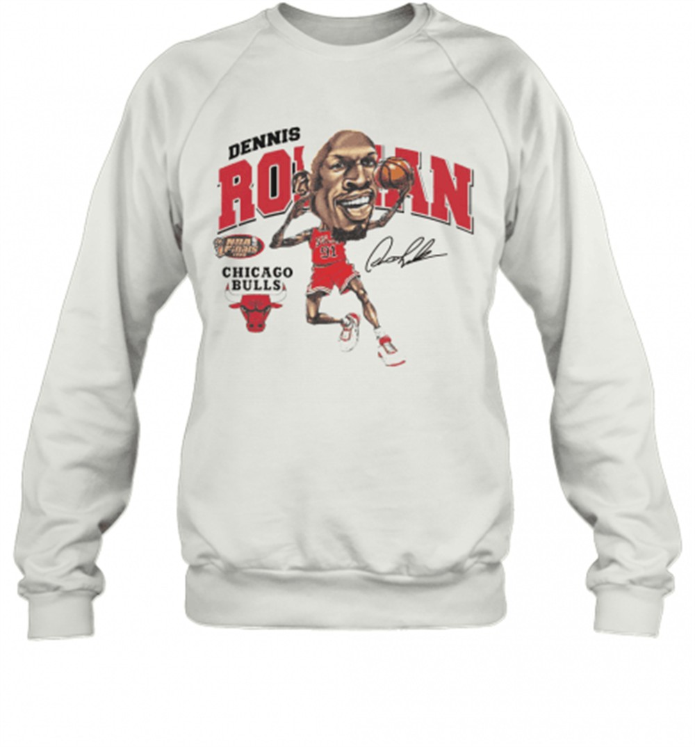 dennis-rodman-chicago-bulls-signature-t-shirt-cid5964d Dennis Rodman Chicago Bulls Signature T-Shirt