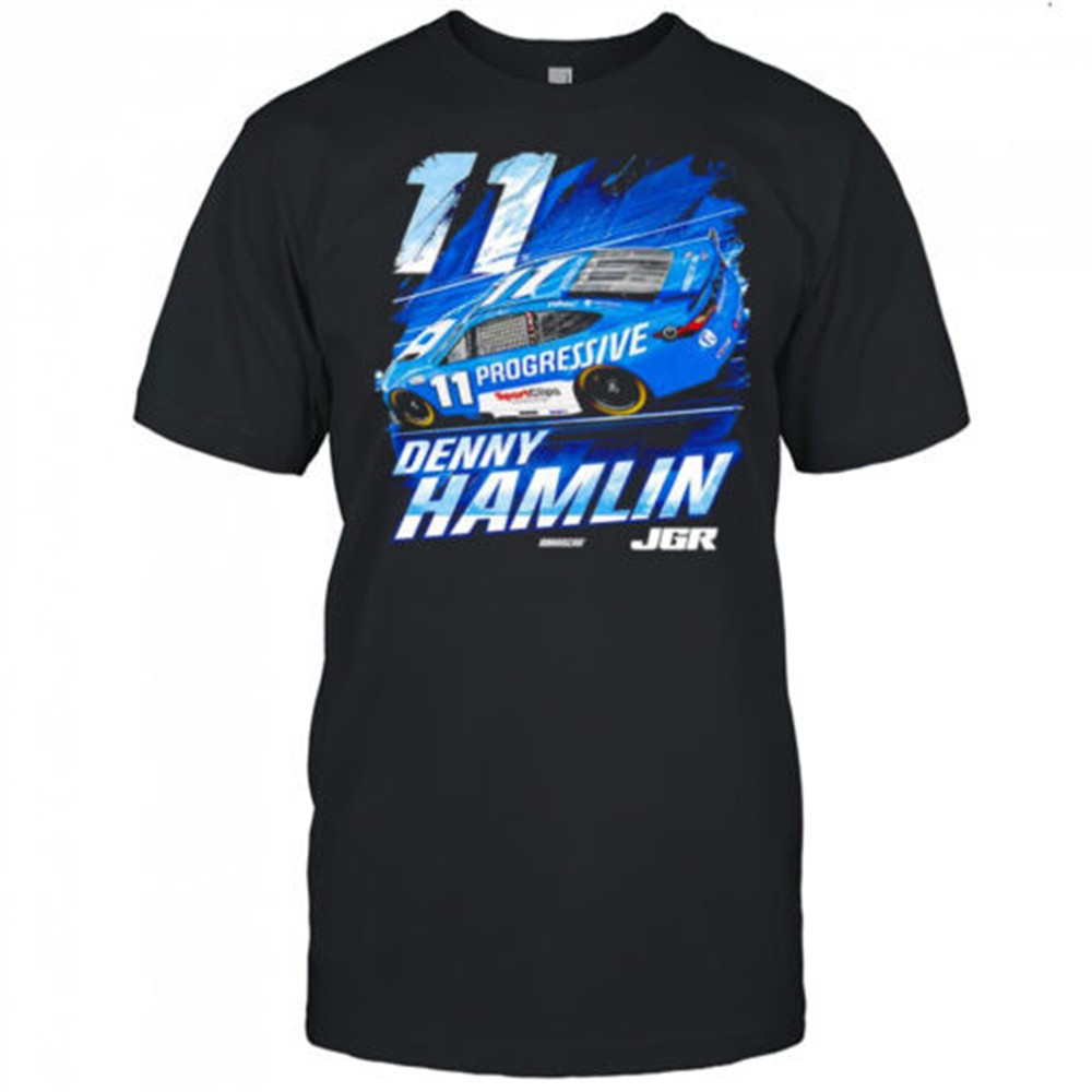 denny-hamlin-progressive-car-graphic-shirt-drvjd9mq Denny Hamlin Progressive car graphic shirt