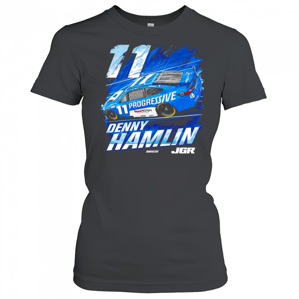 denny-hamlin-progressive-car-graphic-shirt-drvjd9mq Denny Hamlin Progressive car graphic shirt