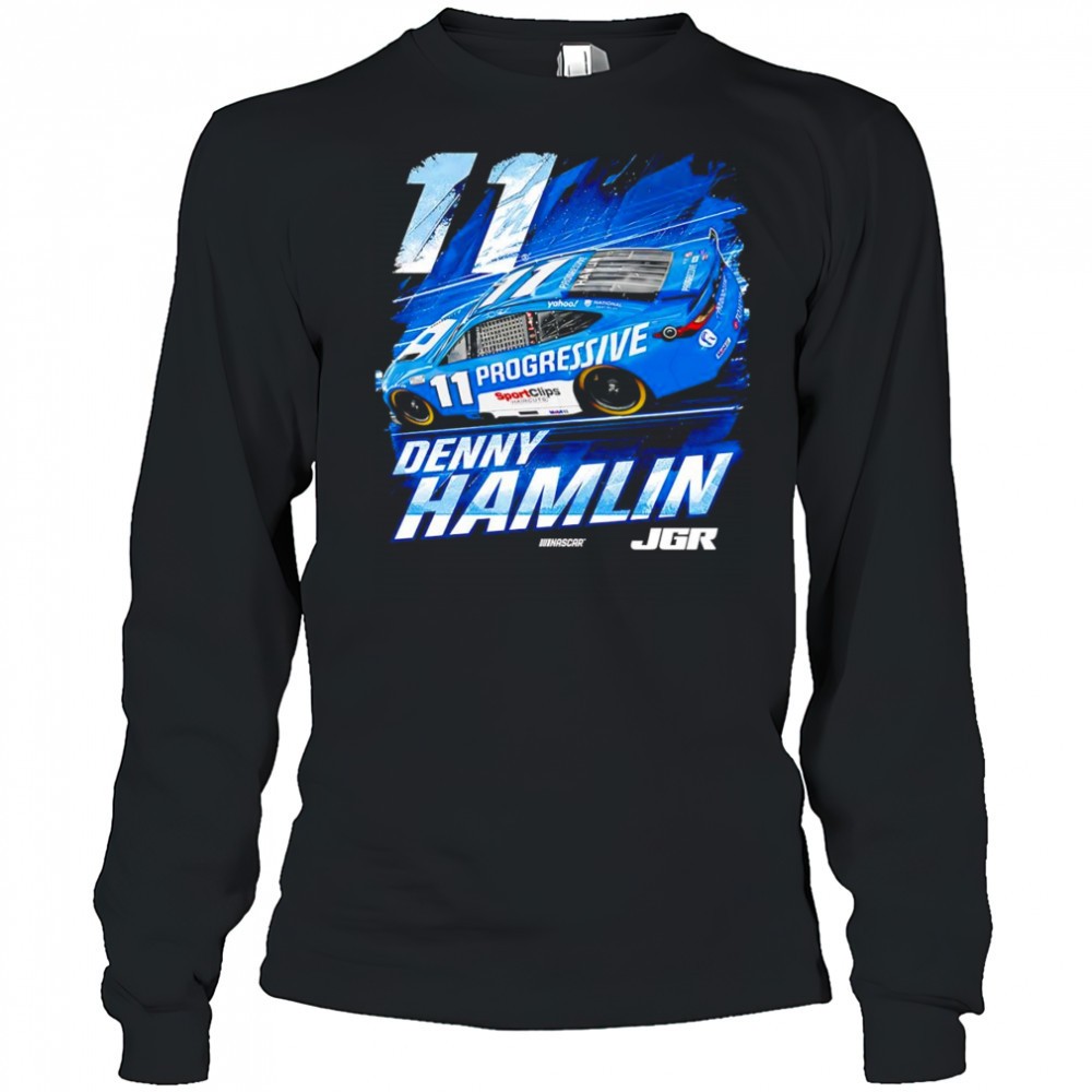 denny-hamlin-progressive-car-graphic-shirt-drvjd9mq Denny Hamlin Progressive car graphic shirt