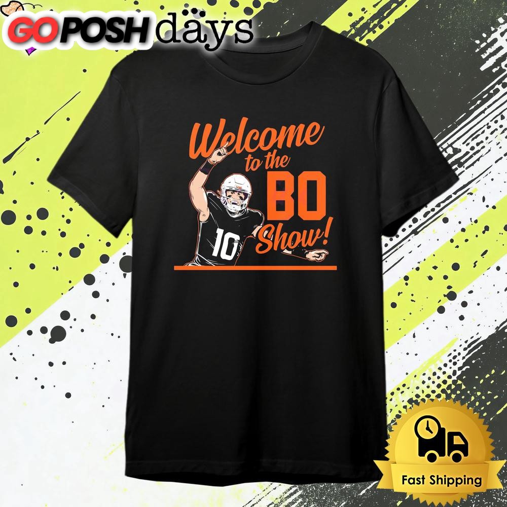 Denver Broncos Bo Nix Welcome To The Bo Show T Shirt