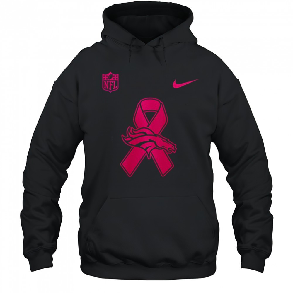 Denver Broncos breast cancer awareness shirt
