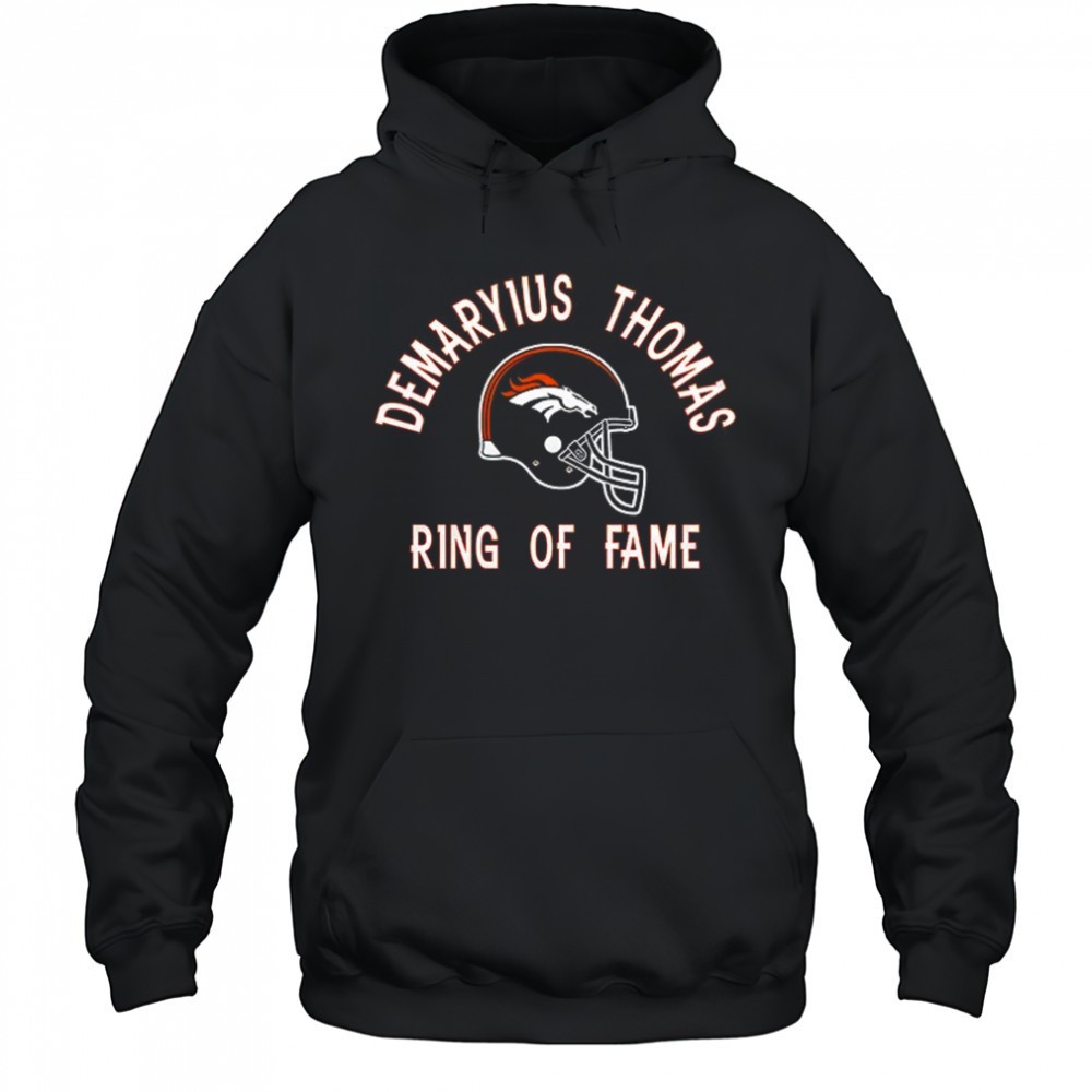 Denver Broncos Demaryius Thomas Ring of Fame pose shirt