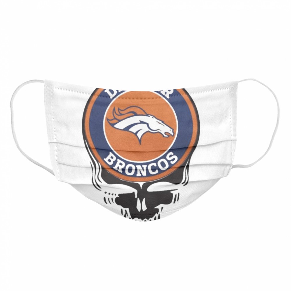 Denver broncos football skull shirt