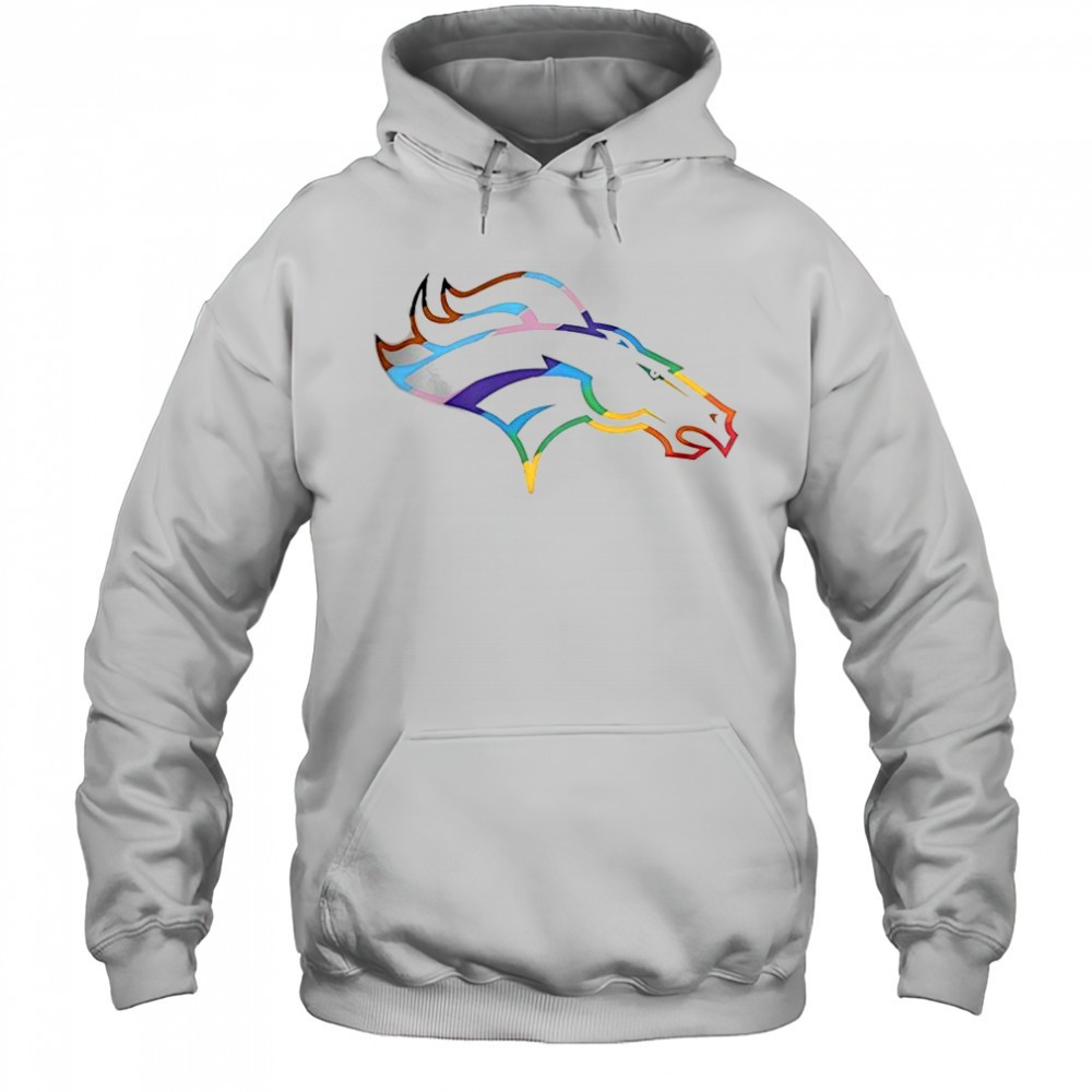 Denver Broncos Logo Pride T-Shirt