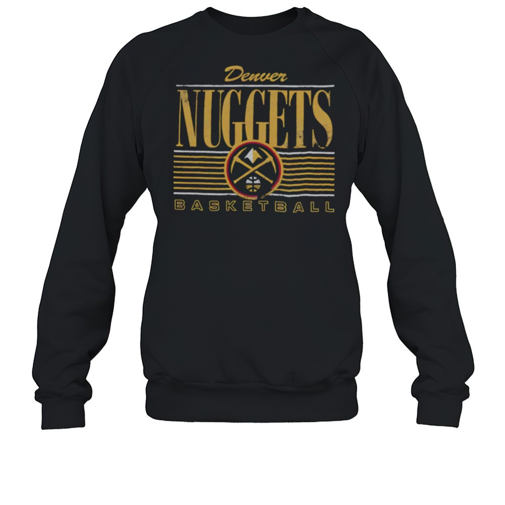 Denver Nuggets Basketball Retro Letter Shirt
