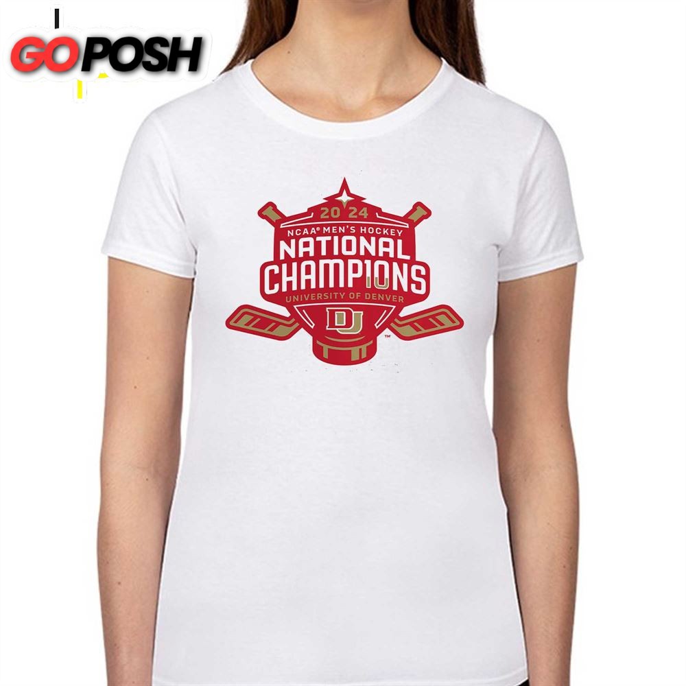 Denver Pioneers 2025 Ncaa Mens Hockey National Champions Line Change T-shirt
