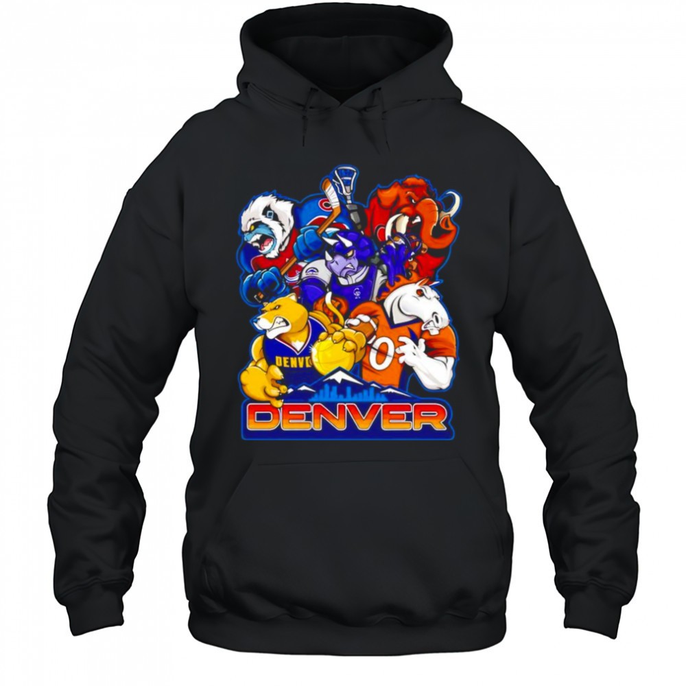 Denver sports mascots shirt