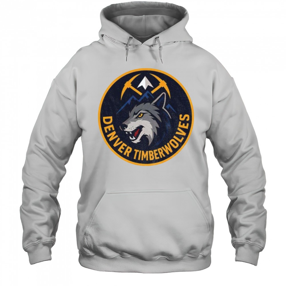 Denver Timberwolves funny NBA logo shirt