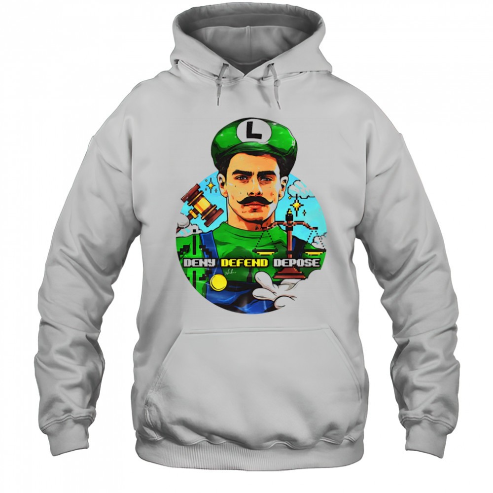 Deny Defend Depose Luigi shirt