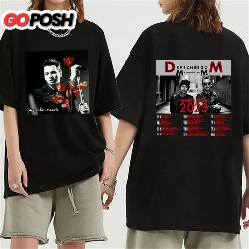 Depeche Mode Memento Mori Tour 2025 Dates Shirt