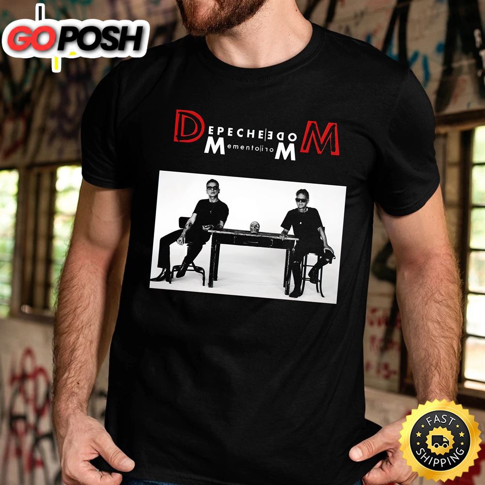 Depeche Mode Sacramento March 23 Tour 2025 Unisex Black T-shirt
