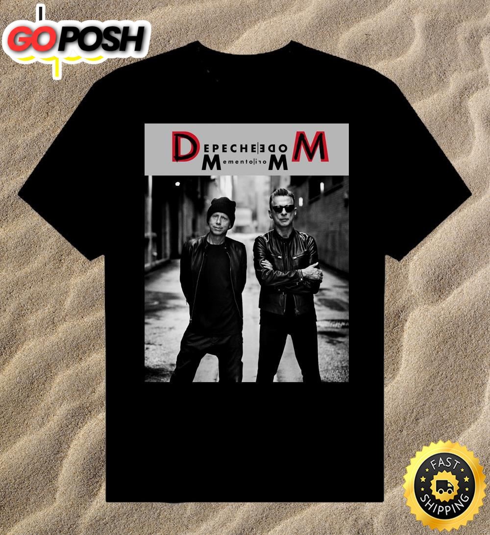Depeche Mode Tour 2025 For Gift Fans Unisex Black T-shirt