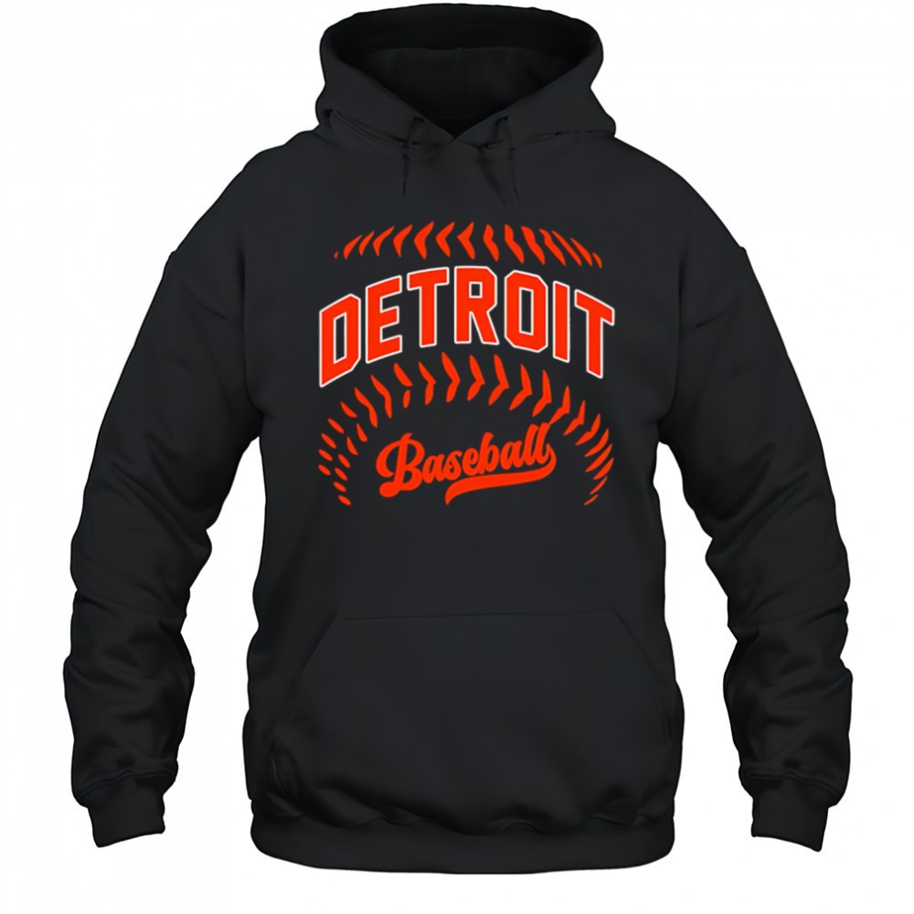 Detroit Baseball Minimalist Style vintage 90s shirt
