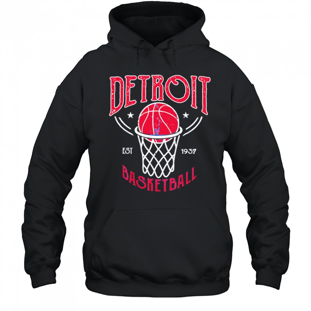 Detroit Basketball Vintage Est 1937 shirt