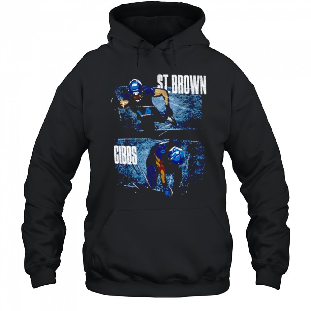 Detroit Dynamic Duo Detroit Lions Amon-Ra St. Brown And Jahmyr Gibbs shirt