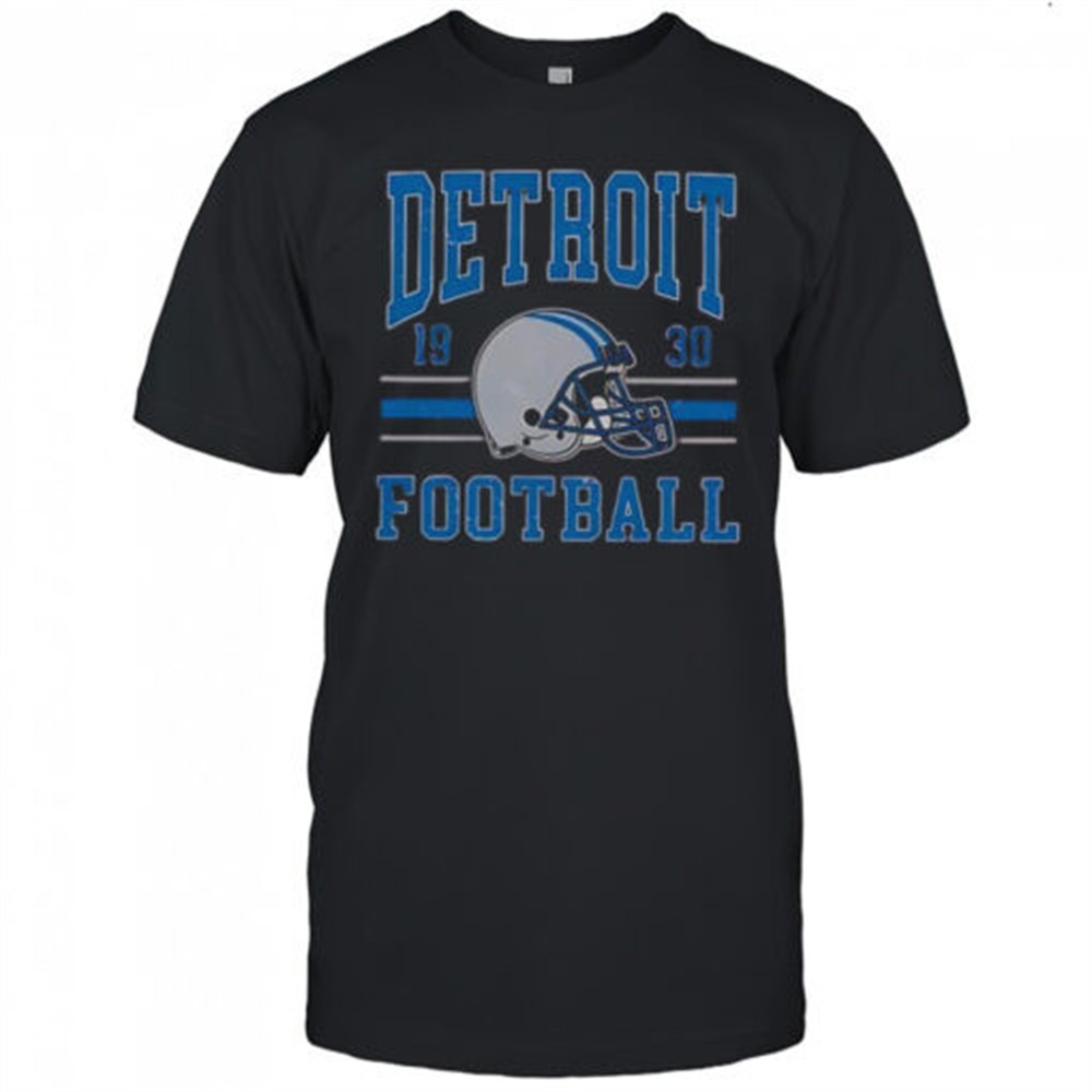 detroit-football-1930-helmet-vintage-t-shirt-zv37pi33 Detroit Football 1930 Helmet Vintage T-Shirt