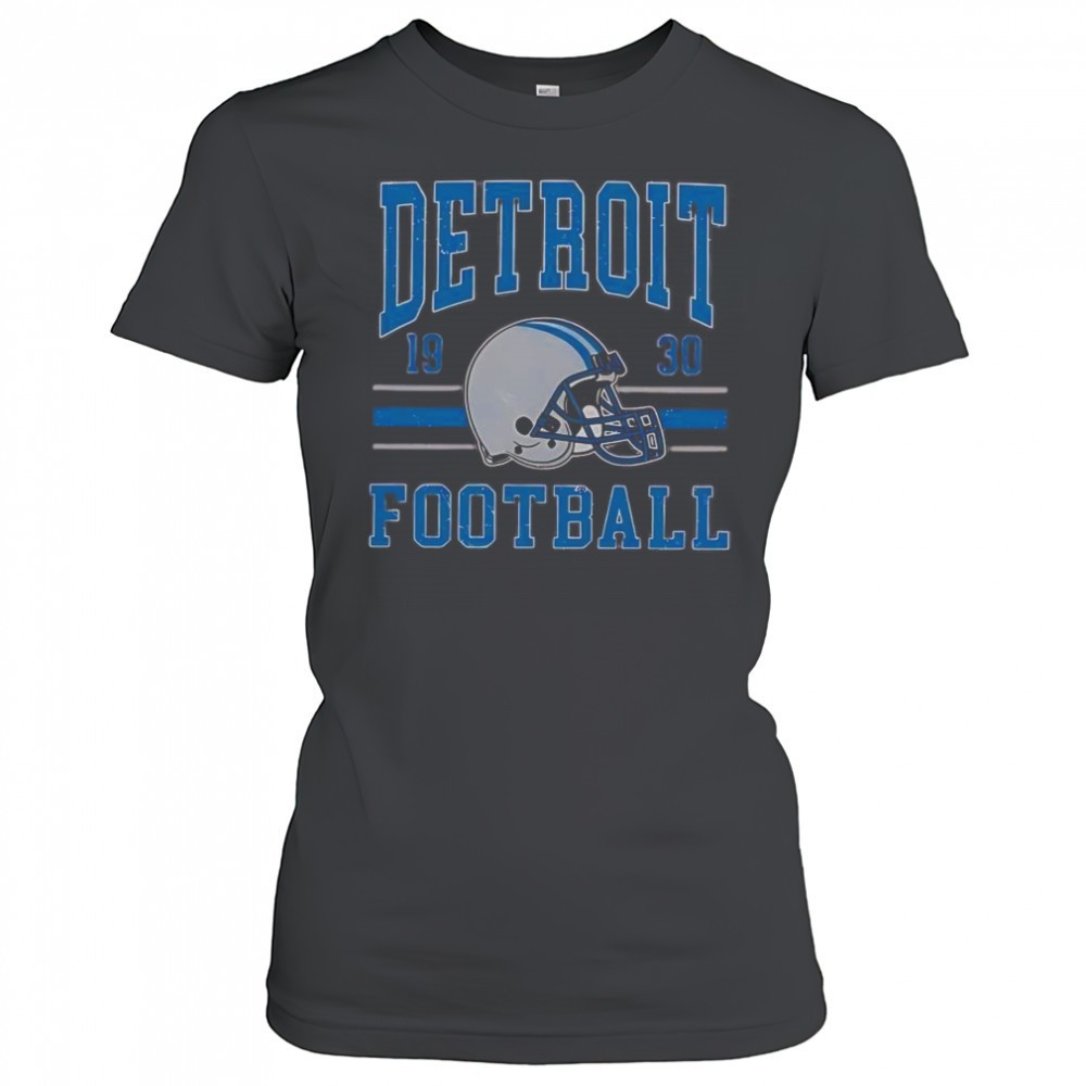 detroit-football-1930-helmet-vintage-t-shirt-zv37pi33 Detroit Football 1930 Helmet Vintage T-Shirt