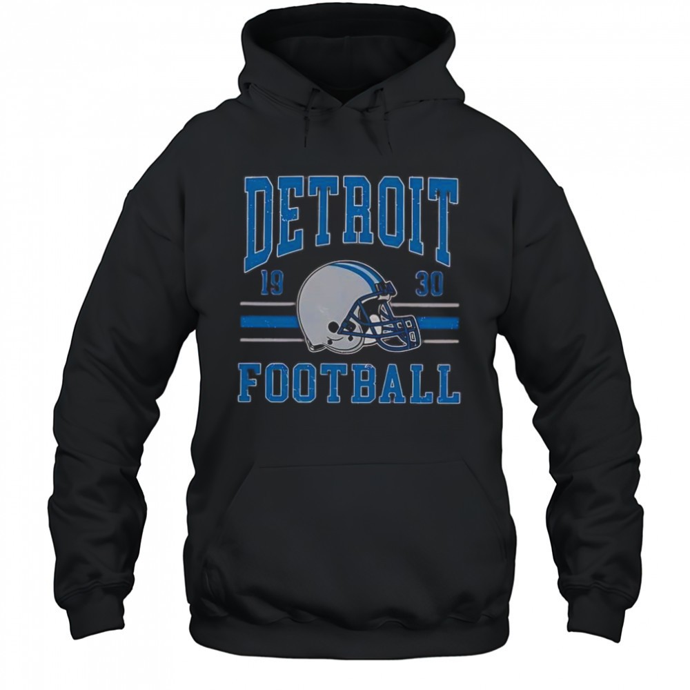 Detroit Football 1930 Helmet Vintage T-Shirt