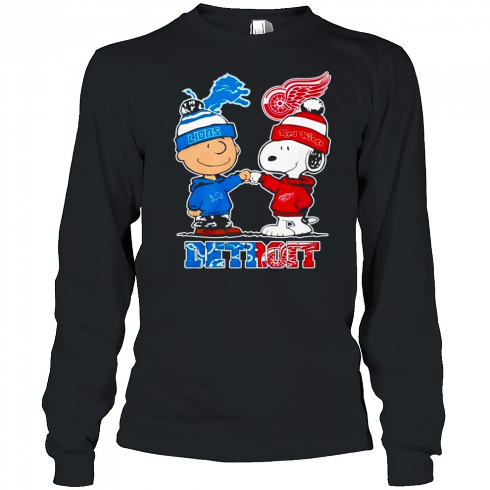 detroit-lions-and-red-wings-snoopy-charlie-brown-shirt-6uf36pda Detroit Lions And Red Wings Snoopy Charlie Brown shirt