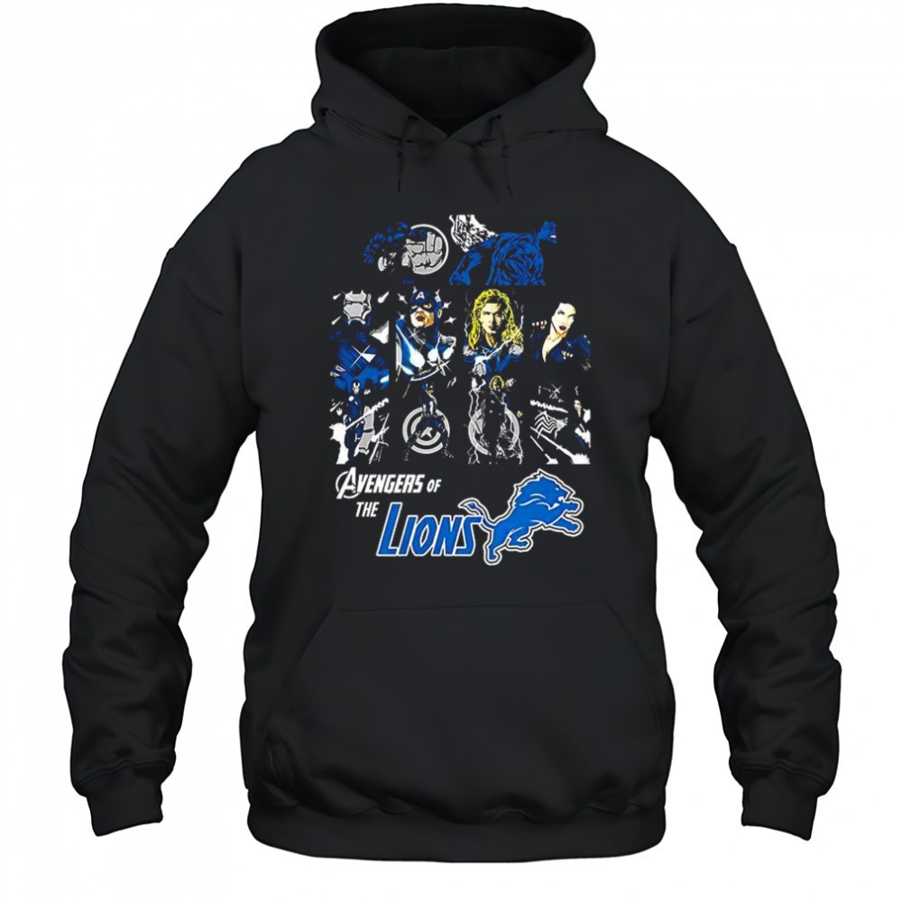 Detroit Lions football Adventure of the Lions superhero shirt