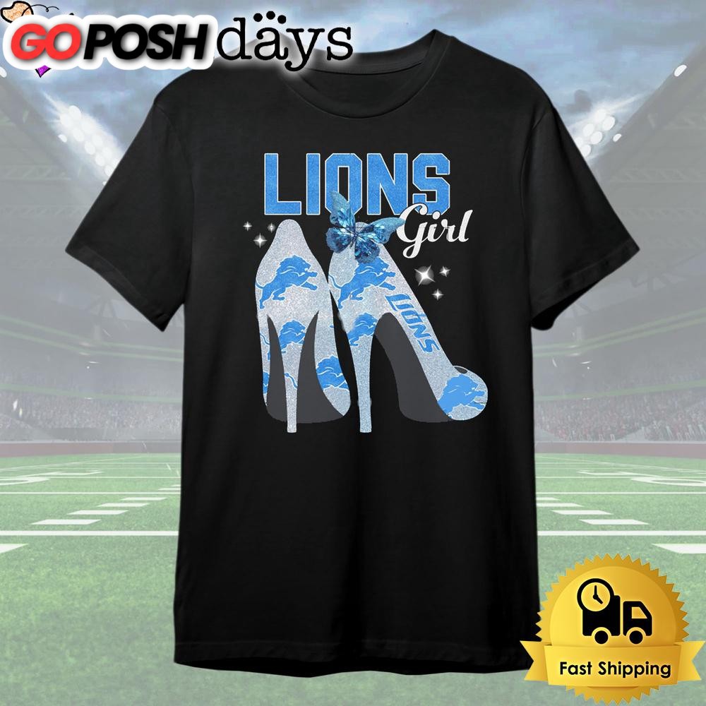 Detroit Lions Girl T Shirt