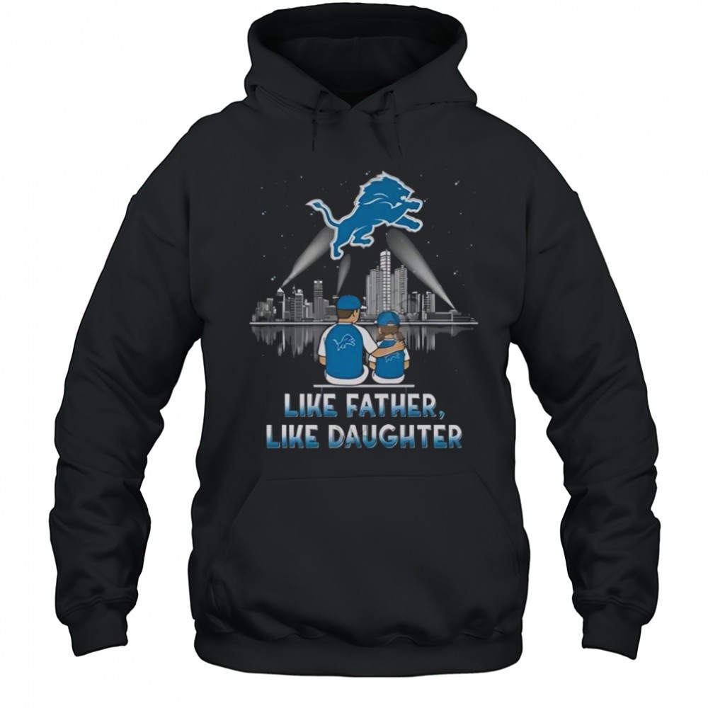 Detroit Lions Like Father Like Daughter 2025 Limited Edition T-Shirt