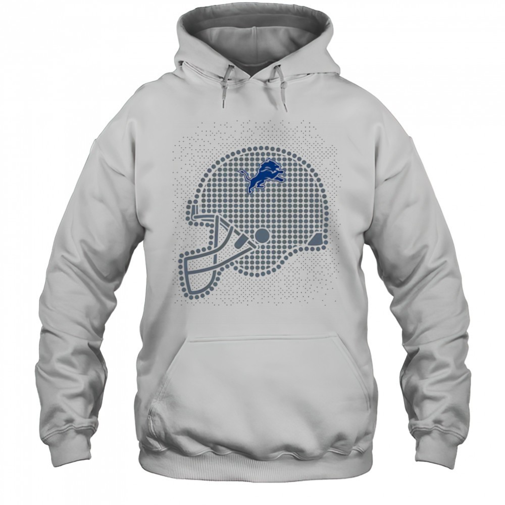 Detroit Lions polka dots helmet shirt