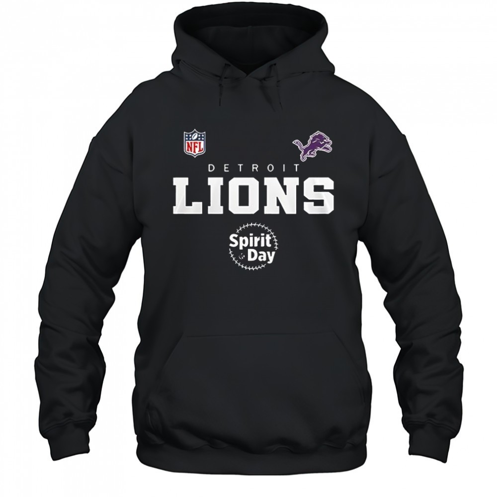 Detroit Lions stand against bullying Spirit day shirt