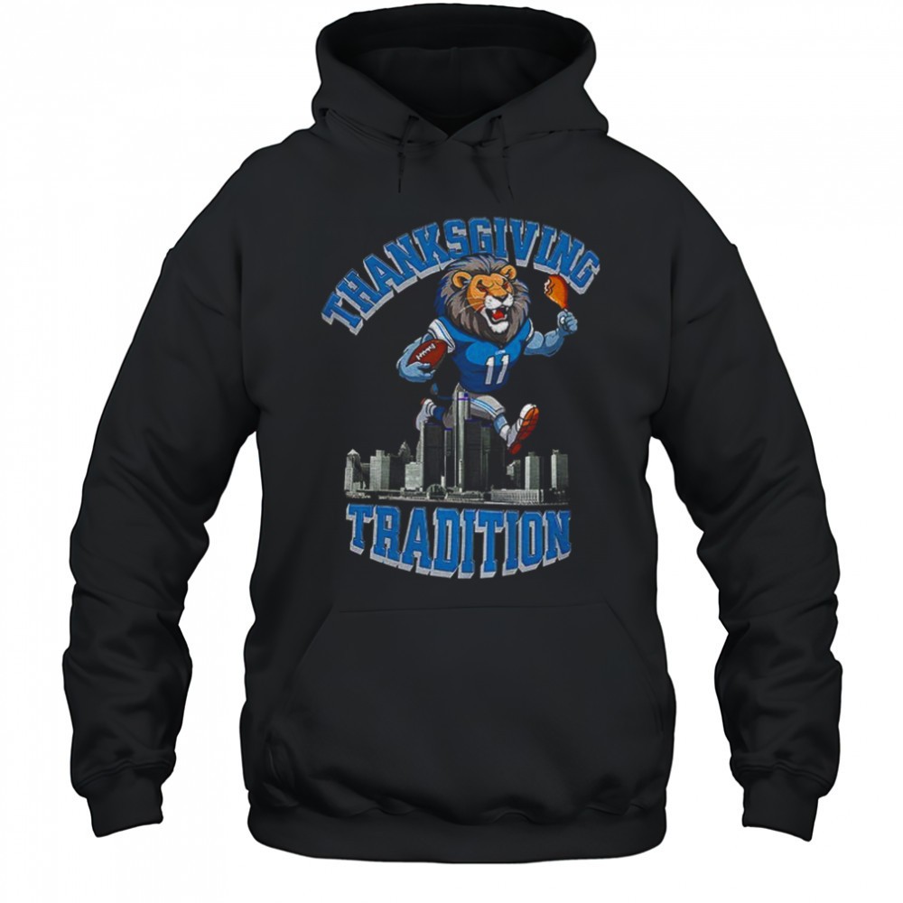 Detroit Lions Thanksgiving Game Day Tradition NFL Football shirt