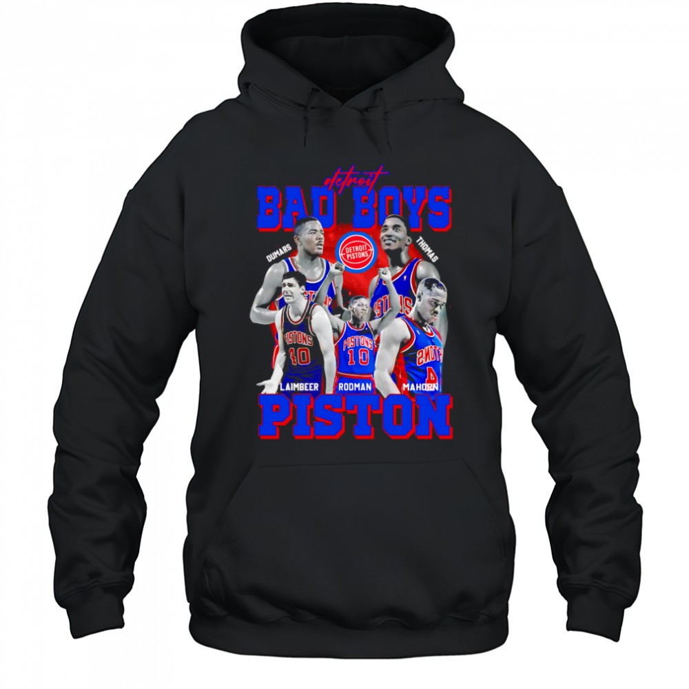 Detroit Pistons the bad boy graphic shirt