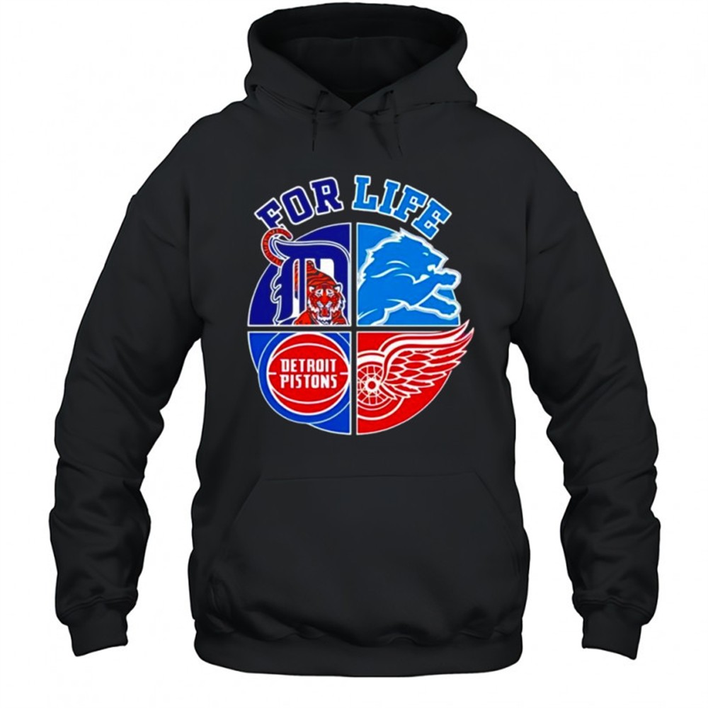 Detroit Sports for life logo shirt