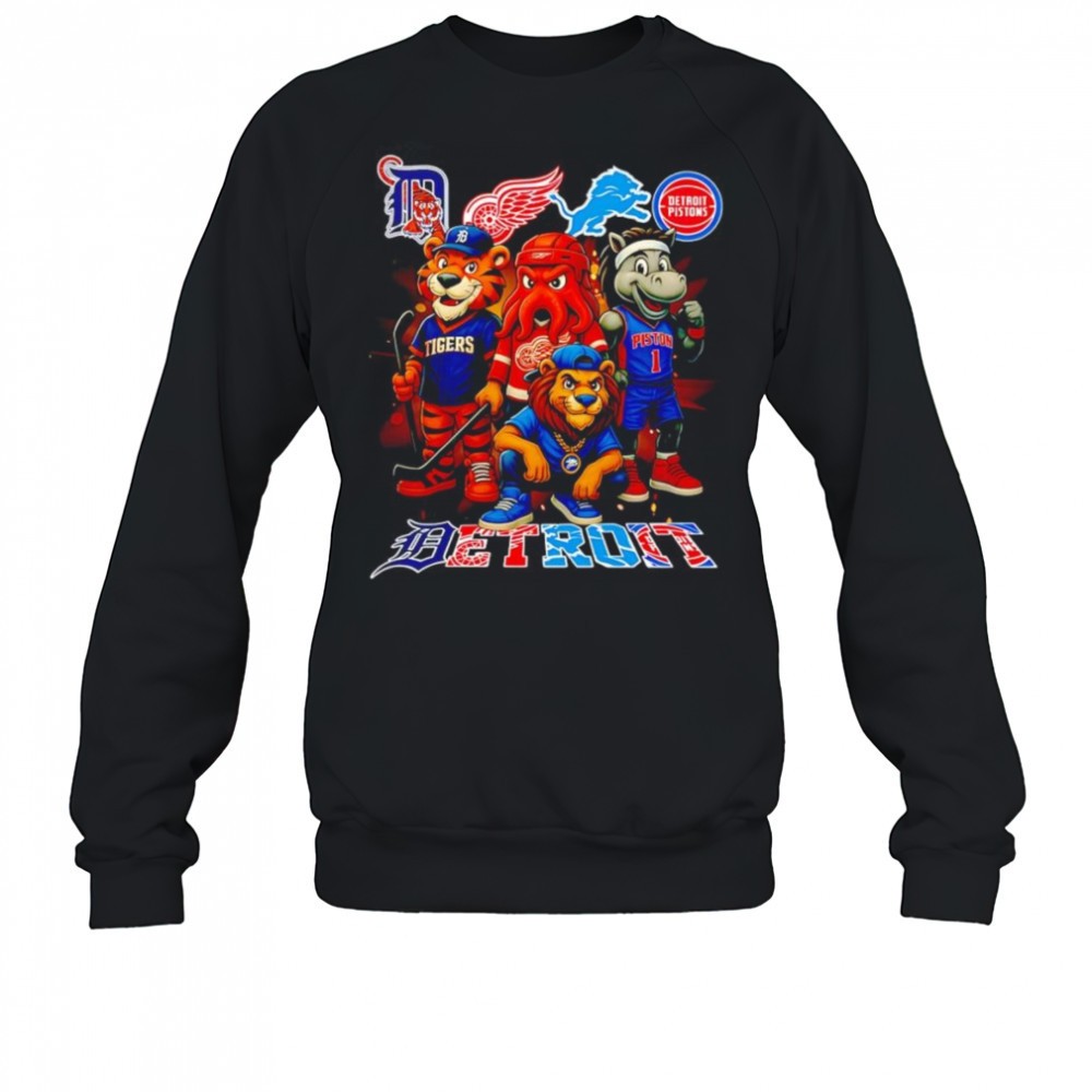 detroit-sports-mascot-pose-shirt-o7bv1mio Detroit sports mascot pose shirt