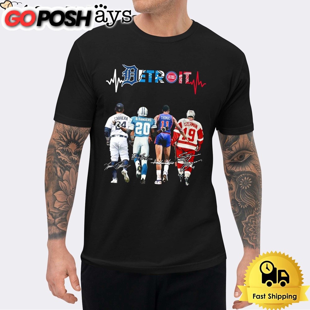 Detroit Sports Teams Signature Unisex T-Shirt