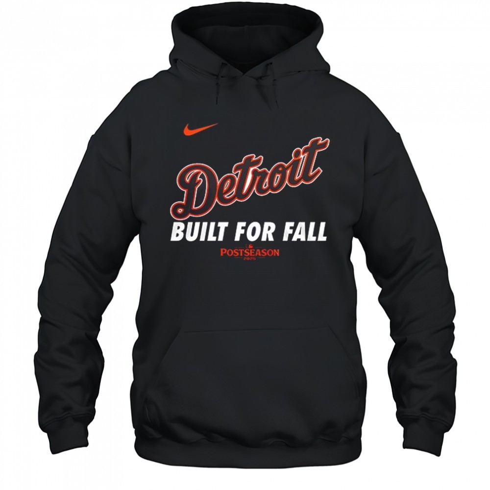 Detroit Tigers build for october logo shirt