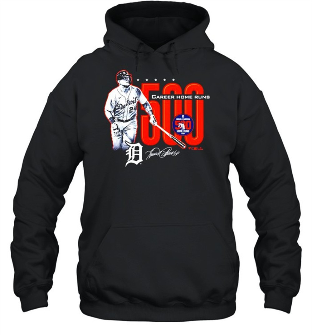 Detroit Tigers Miguel Cabrera 500 career home runs shirt