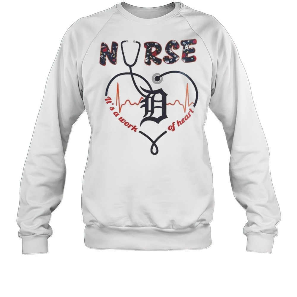 Detroit Tigers Nurses Appreciation Night 2025 Baseball Shirt
