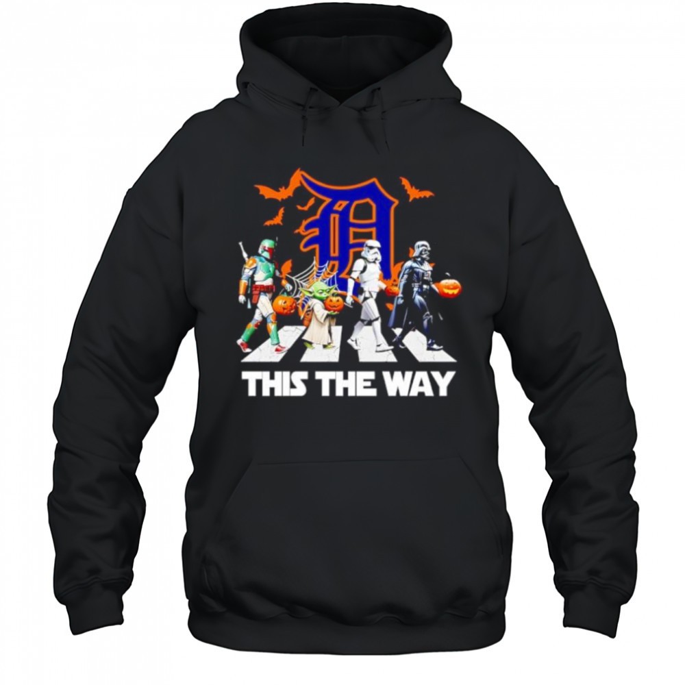 Detroit Tigers Star Wars This The Way Halloween shirt