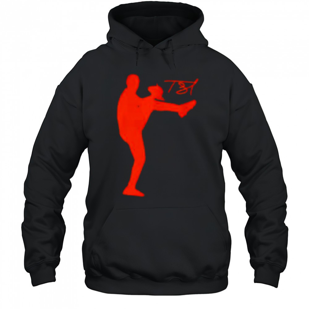 Detroit Tigers Tarik Skubal Silhouette baseball shirt