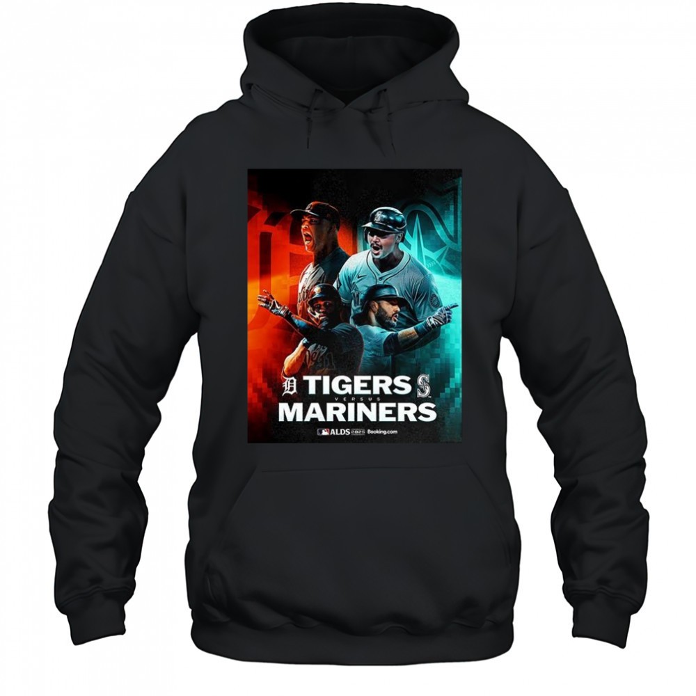 Detroit Tigers vs Seattle Mariners ALDS 2025 shirt