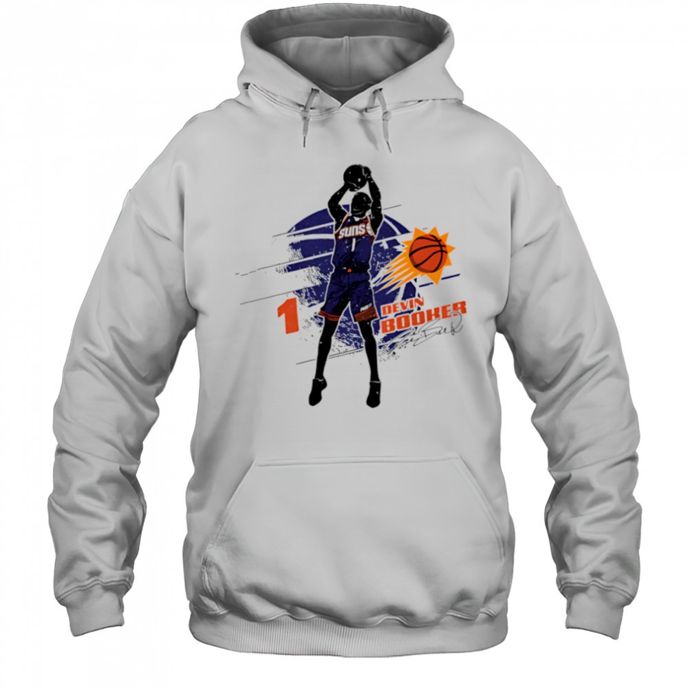 Devin Booker Phoenix Suns Silhouette shirt