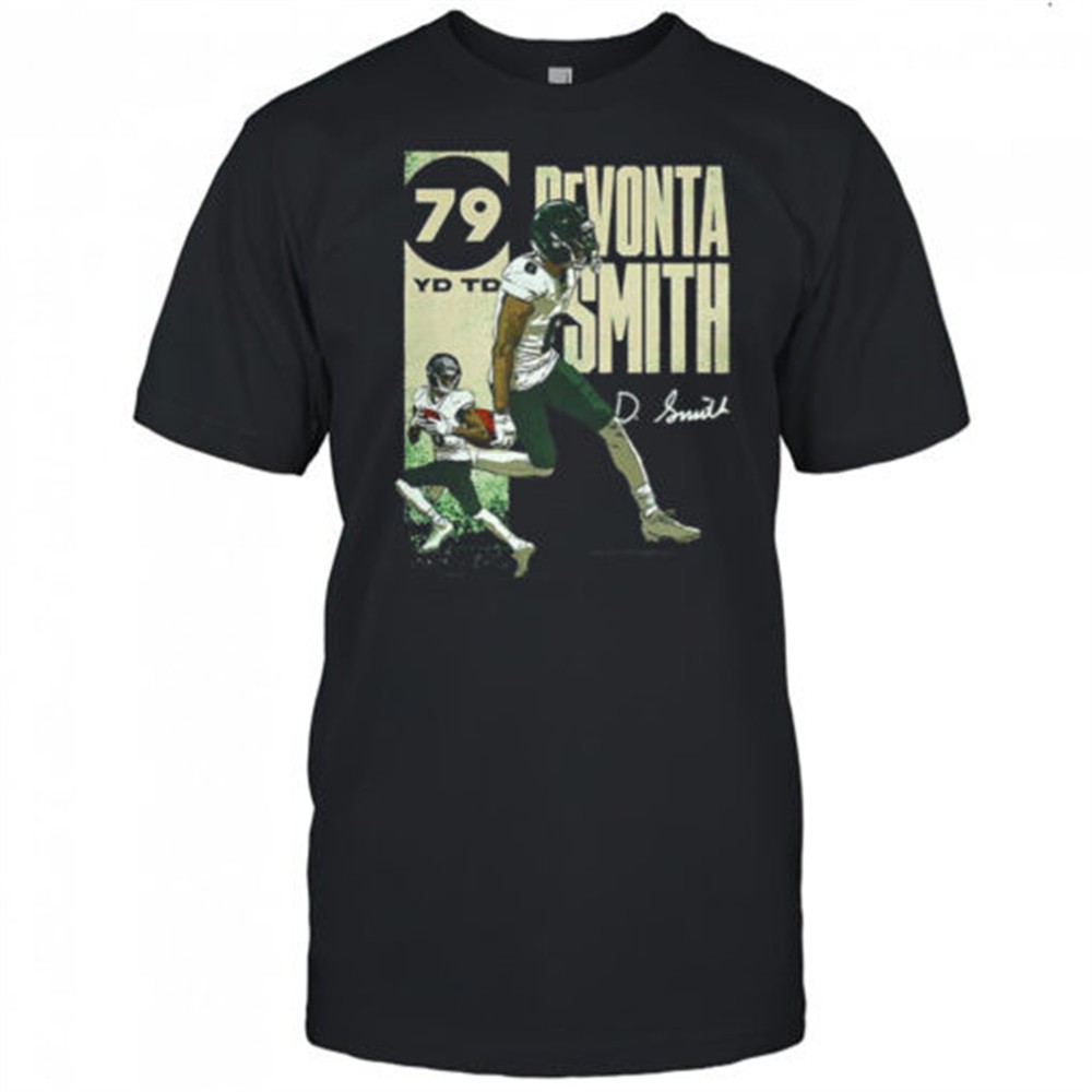 devonta-smith-philadelphia-eagles-football-79-yard-signature-shirt-39gu2api DeVonta Smith Philadelphia Eagles football 79 yard signature shirt