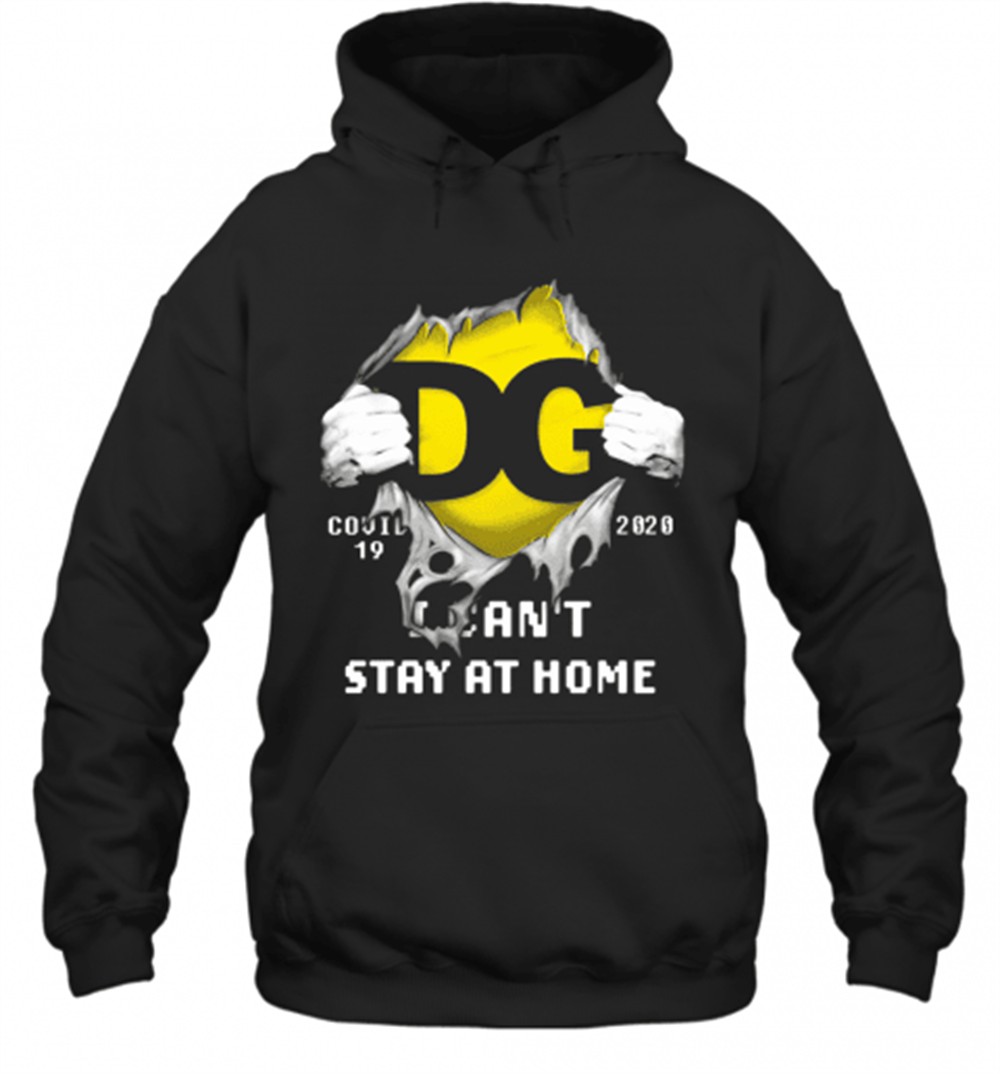 DG Logo Covid 19 2020 I CanT Stay At Home T-Shirt
